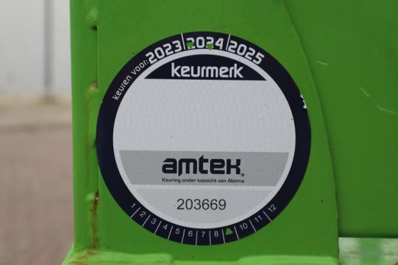 Fronteq FS0610T CE Declaration, 6.7m Working Height, 200kg Fronteq FS0610T CE Declaration, 6.7m Working Height, 200kg 2021...