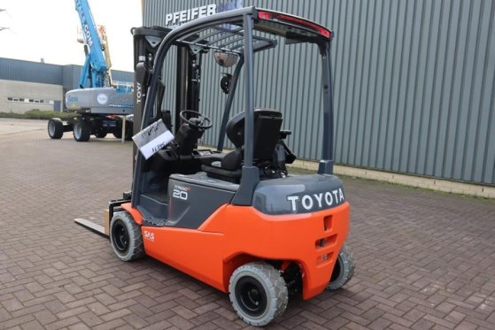 Toyota 8FBM20T Valid inspection, *Guarantee! Electric, 47 8FBM20T Valid inspection, *Guarantee! Electric, 47 2022 2 Forkli...