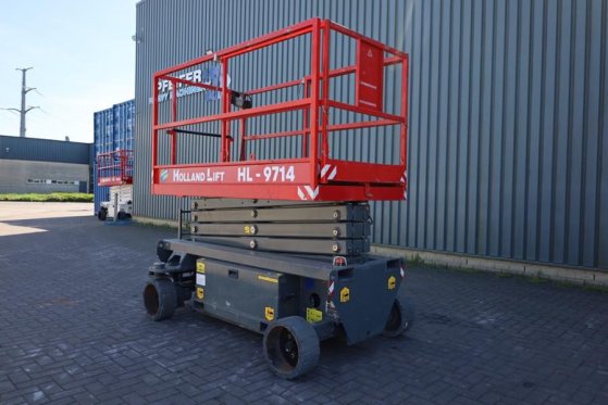 Holland Lift Ecostar HL-9714 Electric, 12m Working Height, 325k Holland lift Ecostar HL-9714 Electric, 12m Working Height,...