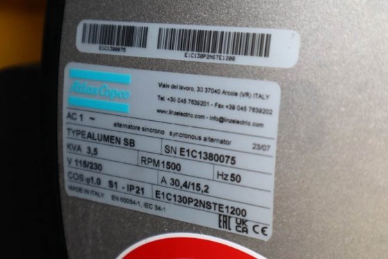 Atlas Copco Hilight B6+ KD Valid inspection, *Guarantee! Max B Hilight B6+ KD Valid inspection, *Guarantee! Max B 2023 2 i...