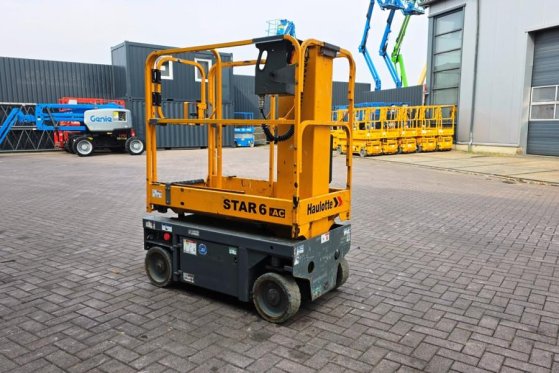 Haulotte Star 6 Electric, Non Marking Tyres, 5.8m Working H Haulotte Star 6 Electric, Non Marking Tyres, 5.8m Working H 20...