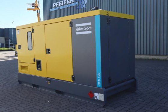 Atlas Copco QES 105 JD S3A ESF Valid inspection, *Guarantee! D QES 105 JD S3A ESF Valid inspection, *Guarantee! D 2023 2 i...