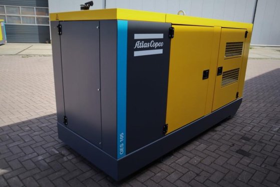 Atlas Copco QES 105 JD S3A ESF Valid inspection, Diesel, 105 k QES 105 JD S3A ESF Valid inspection, Diesel, 105 k 2023 2 G...