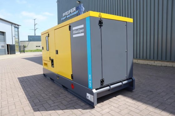 Atlas Copco QES 105 JD ST3 Valid inspection, Diesel, 105 kVA QES 105 JD ST3 Valid inspection, Diesel, 105 kVA 2023 2 Gener...