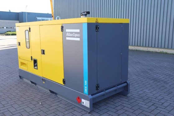 Atlas Copco QES 105 JD ST3 Valid inspection, Diesel, 105 kVA QES 105 JD ST3 Valid inspection, Diesel, 105 kVA 2023 2 Gener...