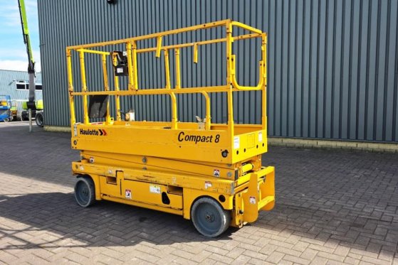 Haulotte Compact 8 Electric, 8.2m Working Height, 350kg Cap Haulotte Compact 8 Electric, 8.2m Working Height, 350kg Cap 20...