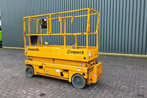 Haulotte Compact 8 Electric, Batteries 10-2024, 8.2m Workin Haulotte Compact 8 Electric, Batteries 10-2024, 8.2m Workin 20...