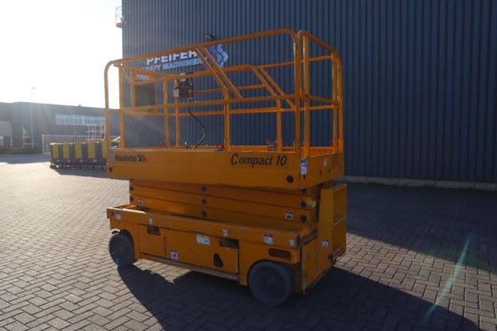 Haulotte Compact 10 Electric, 10m Working Height, 450kg Cap Haulotte Compact 10 Electric, 10m Working Height, 450kg Cap 20...