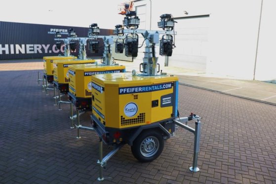 Atlas Copco HiLight H5+ SV2 Max Boom Height 8m, Luminosity Wit HiLight H5+ SV2 Max Boom Height 8m, Luminosity Wit 2020 2 i...