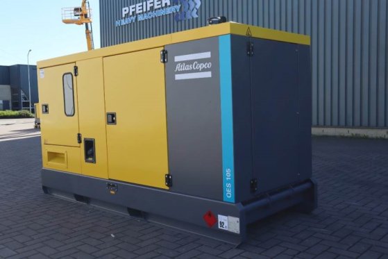 Atlas Copco QES 105 JD S3A ESF Valid inspection, *Guarantee! D QES 105 JD S3A ESF Valid inspection, *Guarantee! D 2023 2 G...