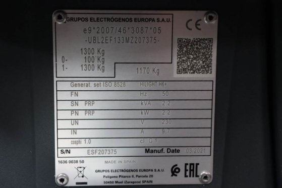 Atlas Copco Hilight H6+ NEW, Valid inspection, *Guarantee! Max Hilight H6+ NEW, Valid inspection, *Guarantee! Max 2021 2 i...