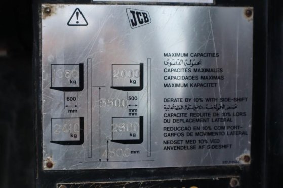 JCB 926 Valid inspection, *Guarantee! Diesel, 4x4 Driv 10215 2007 2 Rough Terrain Forklift image 5