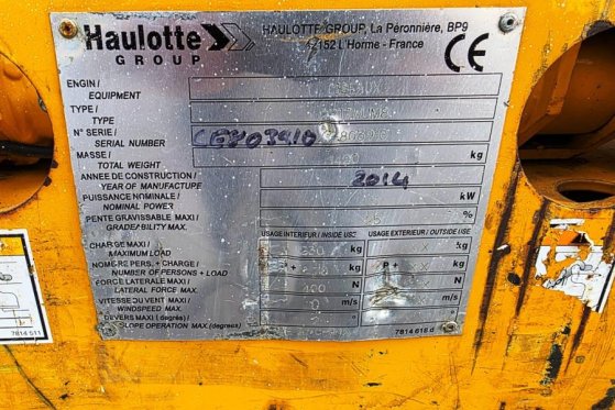 Haulotte Optimum 8 Electric, 7.77m Working Height, 230kg Ca Haulotte Optimum 8 Electric, 7.77m Working Height, 230kg Ca 20...