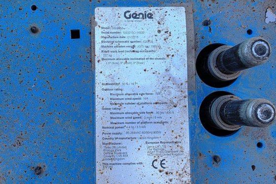 Genie GS2632 Electric, 10m Working Height, Non Marking T GS2632 Electric, 10m Working Height, Non Marking T 2015 2 Scissor...