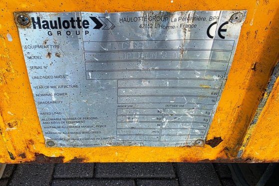 Haulotte Optimum 8 Electric, 7.77m Working Height, 230kg Ca Haulotte Optimum 8 Electric, 7.77m Working Height, 230kg Ca 20...
