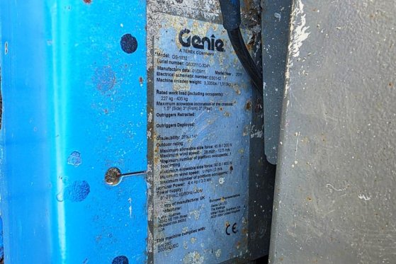 Genie GS1932 Electric, Working Height 7.8 m, 227kg Capac 4842 2011 2 Scissor Lifts image 5