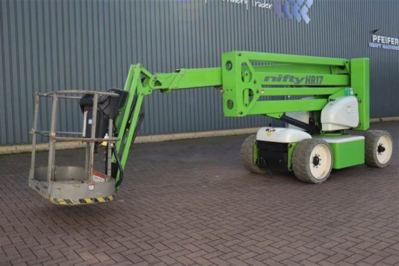 Niftylift HR17NDE HYBRIDE Hybrid Battery & Diesel, 17m Worki Niftylift HR17NDE HYBRIDE Hybrid Battery & Diesel, 17m Worki ...