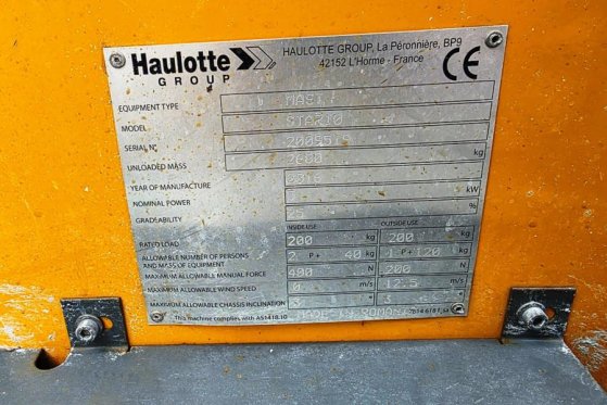 Haulotte STAR 10 Electric, 10m Working Height, 3m Reach, 20 Haulotte STAR 10 Electric, 10m Working Height, 3m Reach, 20 20...