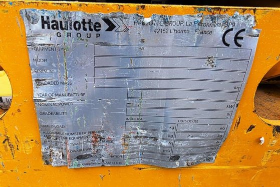 Haulotte Compact 8 Electric, 8.2m Working Height, 350kg Cap Haulotte Compact 8 Electric, 8.2m Working Height, 350kg Cap 20...