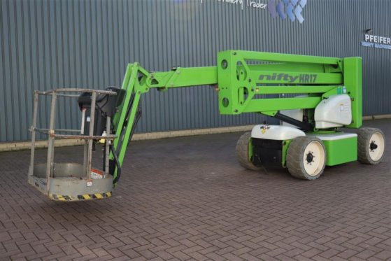Niftylift HR17NDE HYBRIDE Hybrid Battery & Diesel, 17m Worki Niftylift HR17NDE HYBRIDE Hybrid Battery & Diesel, 17m Worki ...