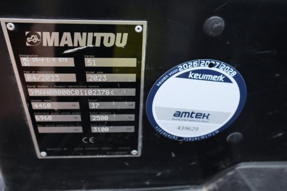 Manitou M25-4 Valid Inspection, *Guarantee! Diesel, 4x4 Dr M25-4 Valid Inspection, *Guarantee! Diesel, 4x4 Dr 2023 2 Rough...