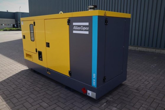 Atlas Copco QES 105 JD S3A ESF Valid inspection, Diesel, 105 k QES 105 JD S3A ESF Valid inspection, Diesel, 105 k 2023 2 G...