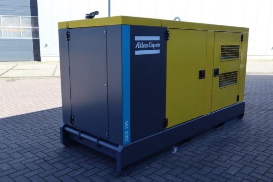 Atlas Copco QES 105 JD ST3 Valid inspection, Diesel, 105 kVA QES 105 JD ST3 Valid inspection, Diesel, 105 kVA 2023 2 Gener...
