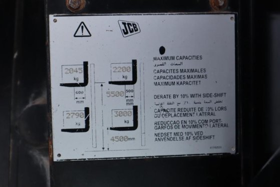 JCB 930-4 T4 Valid inspection, Diesel, 4x4 Drive, 5500 10124 2017 2 Rough Terrain Forklift image 5