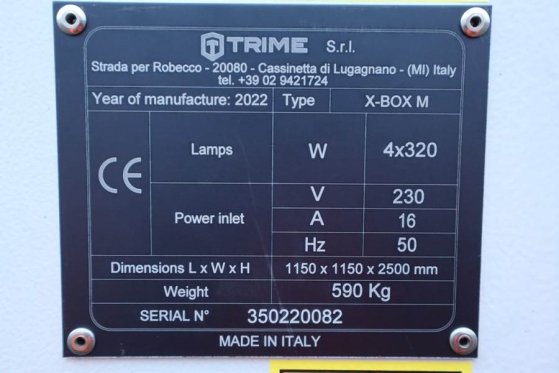 Trime X-BOX M 4 x 320W Valid inspection, *Guarante Trime X-BOX M 4 x 320W Valid inspection, *Guarante 2022 2 image 6