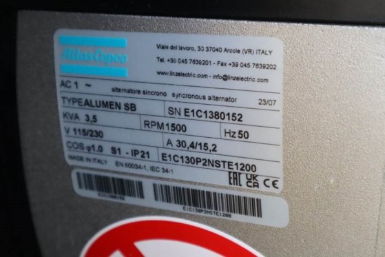 Atlas Copco Hilight B6+ KD Valid inspection, *Guarantee! Max B Hilight B6+ KD Valid inspection, *Guarantee! Max B 2023 2 i...