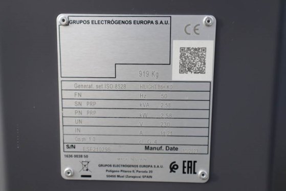 Atlas Copco Hilight B6+ KD Valid inspection, *Guarantee! Max B Hilight B6+ KD Valid inspection, *Guarantee! Max B 2023 2 i...