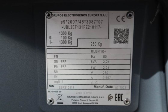 Atlas Copco Hilight H6+ Valid inspection, *Guarantee! Max Boom Hilight H6+ Valid inspection, *Guarantee! Max Boom 2023 2 i...