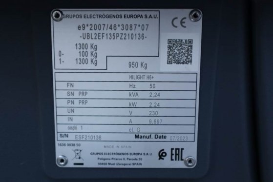 Atlas Copco Hilight H6+ Valid inspection, *Guarantee! Max Boom Hilight H6+ Valid inspection, *Guarantee! Max Boom 2023 2 i...