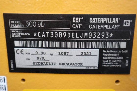 CAT 300.9D NEW, Valid inspection, *Guarantee! Hydr Qui 300.9D NEW, Valid inspection, *Guarantee! Hydr Qui 2021 2 image 6