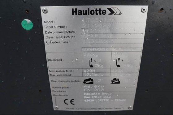Haulotte HT23RTJ O Valid Inspection, *Guarantee! Diesel, 4x Haulotte HT23RTJ O Valid Inspection, *Guarantee! Diesel, 4x 20...