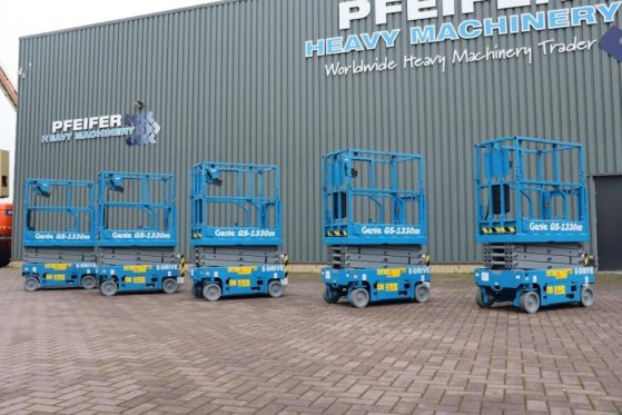 Genie GS1330M ALL-ELECTRIC DC DRIVE, 5.9M WORKING HEIGHT GS1330M ALL-ELECTRIC DC DRIVE, 5.9M WORKING HEIGHT 2019 2 Scissor...