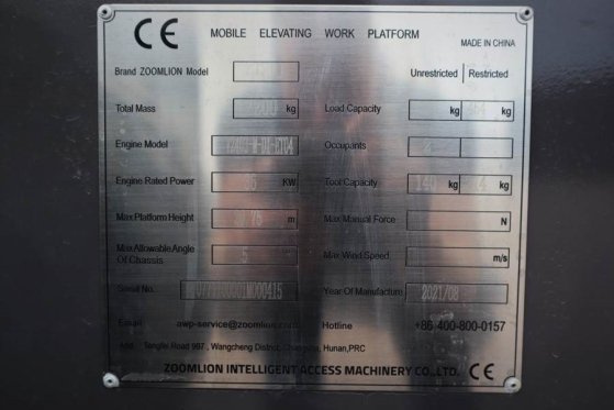 Zoomlion ZT20J Valid inspection, *Guarantee! Diesel, 4x4 Dr Zoomlion ZT20J Valid inspection, *Guarantee! Diesel, 4x4 Dr 20...