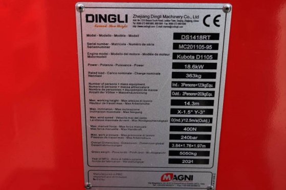 Magni DS1418RT New And Available Directly From Stock, Di MAGNI DS1418RT New And Available Directly From Stock, Di 2021 2 S...