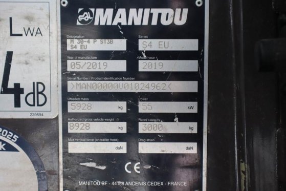 Manitou M30-4 Valid inspection, *Guarantee, Diesel, 4x4 Dr M30-4 Valid inspection, *Guarantee, Diesel, 4x4 Dr 2019 2 Rough...