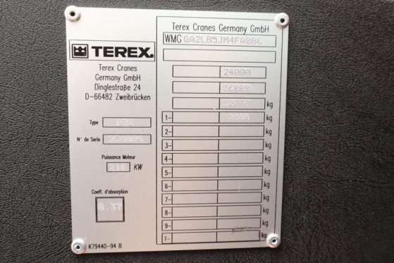 Terex AC40/2L Diesel, 4x4 Drive And 4-Wheel Steering, 40 AC40/2L Diesel, 4x4 Drive And 4-Wheel Steering, 40 2017 2 Mobile ...