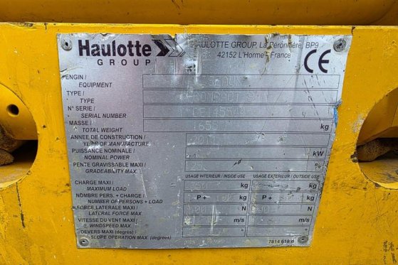 Haulotte Compact 8 Electric, 8.2m Working Height, 350kg Cap Haulotte Compact 8 Electric, 8.2m Working Height, 350kg Cap 20...