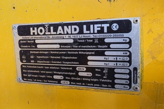 Holland Lift Combistar B-195DL25 4WD/P/N Diesel, 21.5m Working Holland lift Combistar B-195DL25 4WD/P/N Diesel, 21.5m Work...