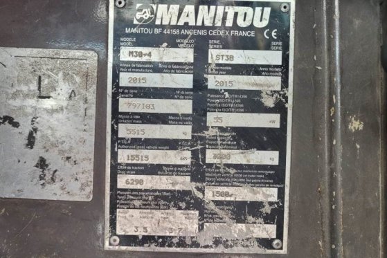 Manitou M30-4 Valid Inspection, *Guarantee, Diesel, 4x4 Dr M30-4 Valid Inspection, *Guarantee, Diesel, 4x4 Dr 2015 2 Rough...