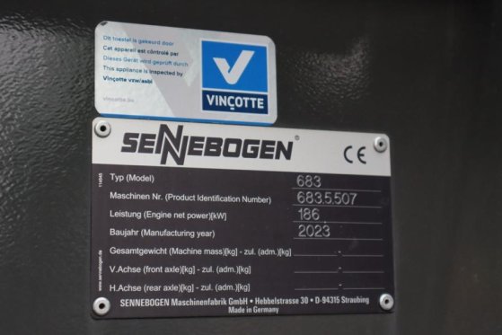 Sennebogen 683E Valid inspection, *Guarantee! 80tons, 42m Mai Sennebogen 683E Valid inspection, *Guarantee! 80tons, 42m Ma...
