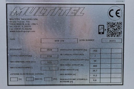 Multitel MTE270 Valid inspection, *Guarantee! Driving Licen Multitel MTE270 Valid inspection, *Guarantee! Driving Licen 20...
