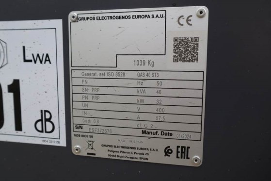 Atlas Copco QAS 40 ST3 Valid inspection, *Guarantee! Diesel, 4 QAS 40 ST3 Valid inspection, *Guarantee! Diesel, 4 2024 2 G...