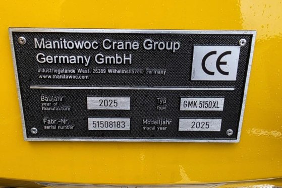 Grove GMK5150XL Available For Rent, Dutch Registration, GMK5150XL Available For Rent, Dutch Registration, 2025 2 Mobile Cr...