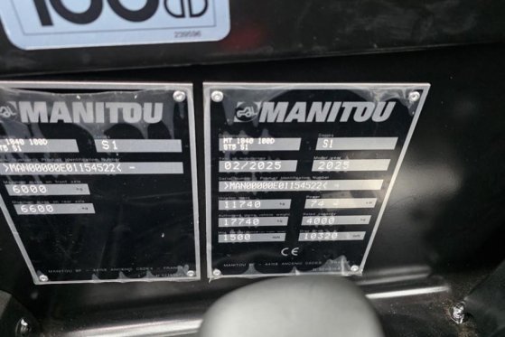 Manitou MT1840 100D ST5 S1 Valid inspection, *Guarantee! D 10151 2025 2 image 6