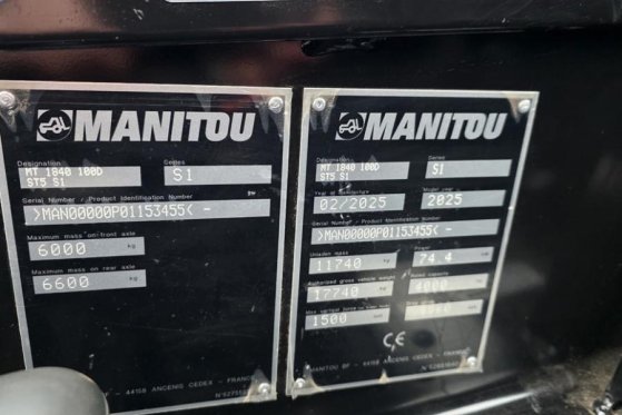Manitou MT1840 100D ST5 S1 Valid inspection, *Guarantee! D 10151 2025 2 image 6