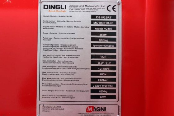 Magni DS1523RT New And Available Directly From Stock, Di MAGNI DS1523RT New And Available Directly From Stock, Di 2021 2 S...